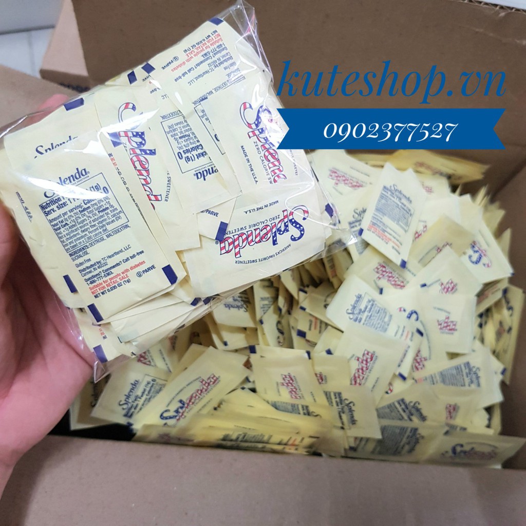 [HSD 2023] 100 GÓI - Đường ăn kiêng Splenda No Calories Sweetener | BigBuy360 - bigbuy360.vn