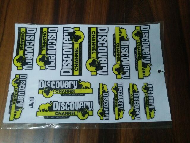 Bộ tem nổi Discovery New
