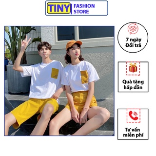 Áo đôi nam nữ chất đẹp, Áo đôi chất thun cotton mã AD024