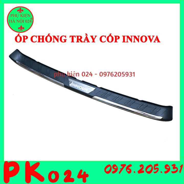 [Innova 2017-2020] Chống Trầy Cốp Ngoài Nhựa Đen Ô Tô Innova 2017 2018 2019 02020