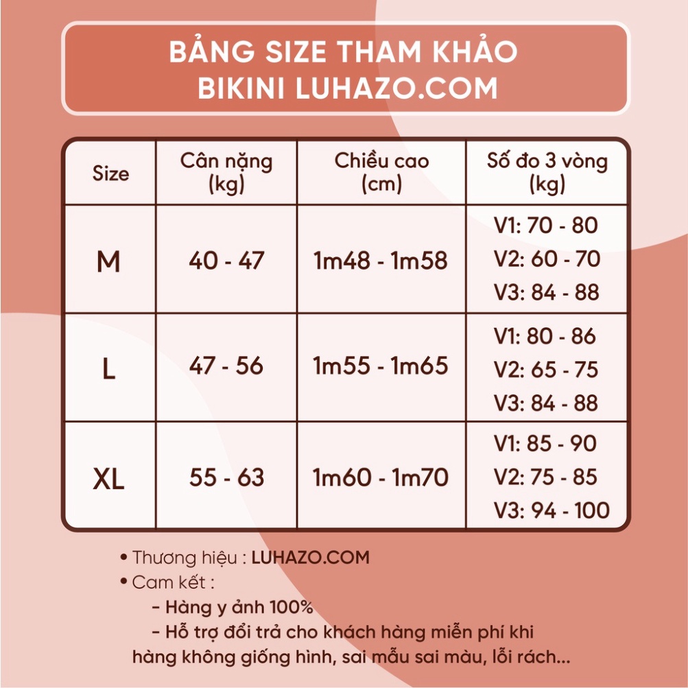 Bikini 1 Mảnh liền thân LUHAZO 2 dây nâng ngực kèm mút che bụng bigsize Chất Đẹp Quảng Châu Hàn Quốc 2390 K1T4-1