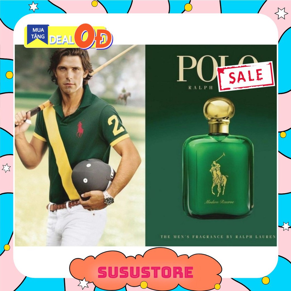 (Susustore) Nước Hoa Nam Ralph Lauren Polo Green 59ML Thơm Lâu