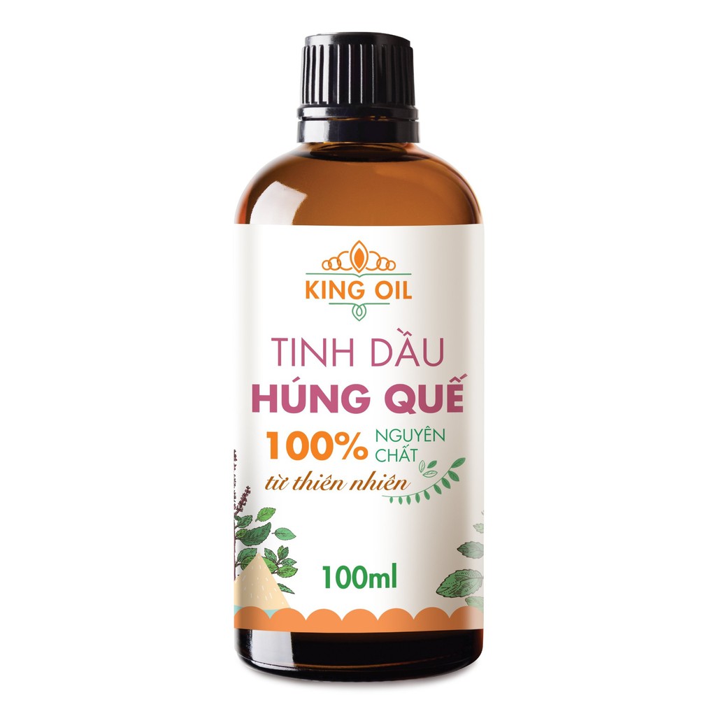 Tinh dầu Húng Quế nguyên chất Organic từ thiên nhiên - KingOil