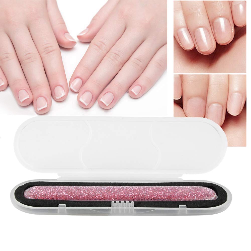 Dũa móng thủy tinh nano mini kèm hộp đựng
