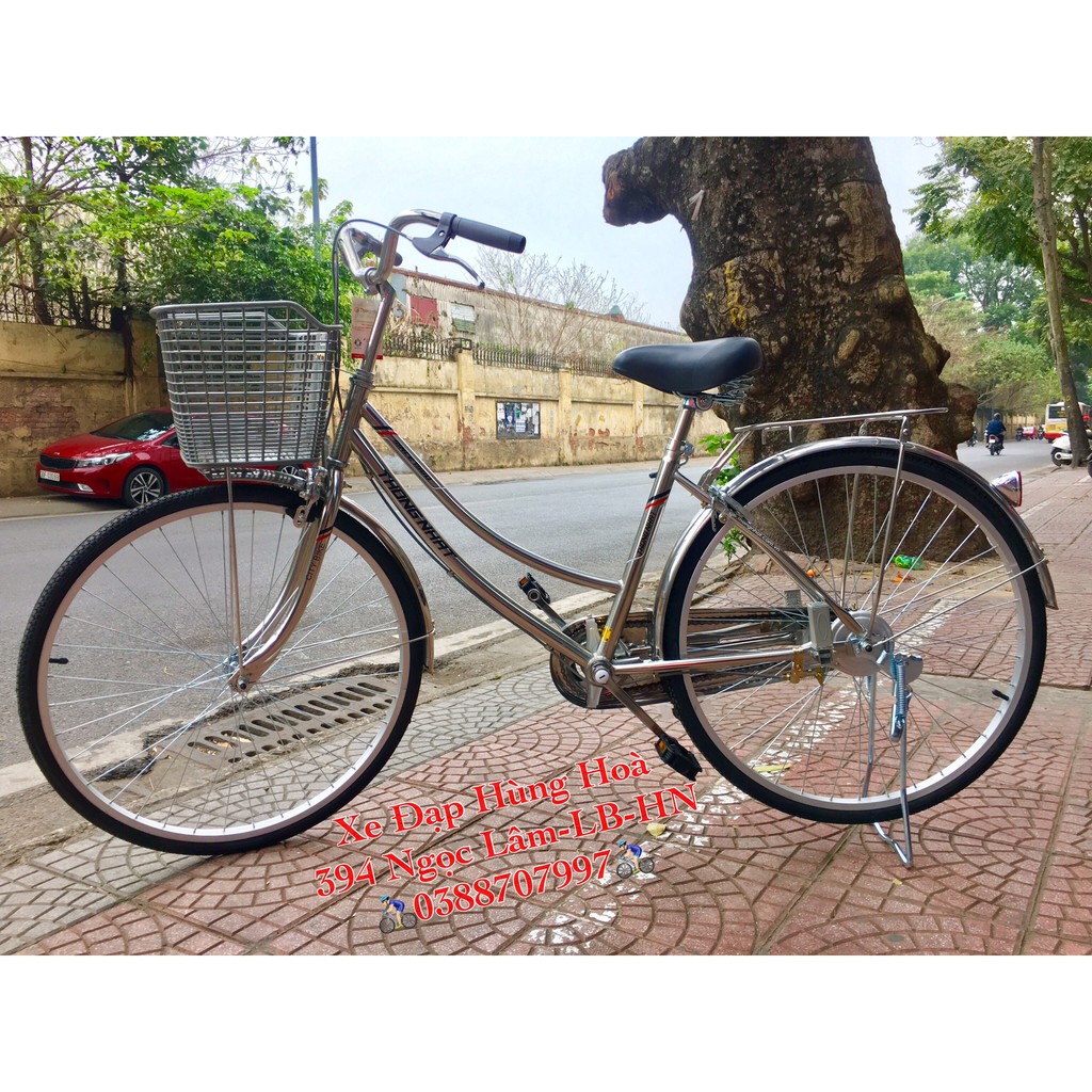 Xe đạp mini Thống Nhất Inox cỡ 24-26' inch