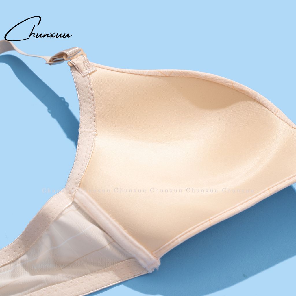 Áo ngực nữ kẻ caro trẻ trung thiết kế không gọng đệm mỏng nâng ngực nhẹ nhàng - CHUNXUU AV14