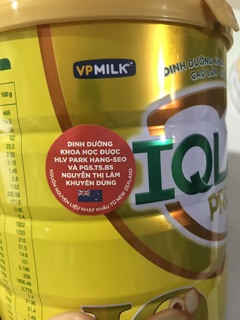 Sữa bột IQLAC PRO 900g