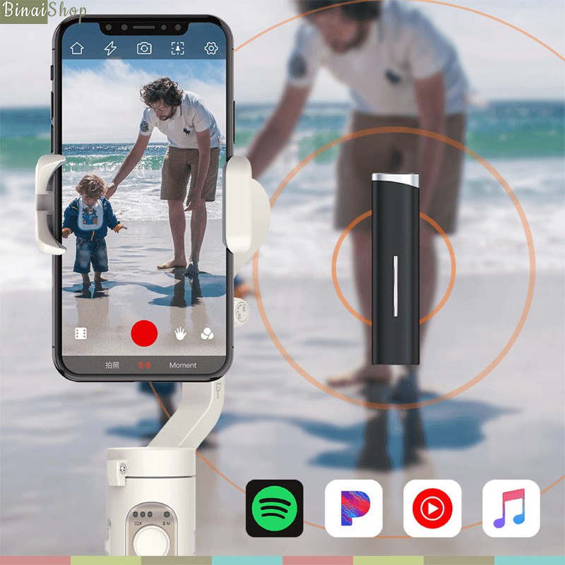 Hohem ISteady X Vlogger Kit - Gimbal Chống Rung Tích Hợp Micro Không Dây Cho Smartphone | BigBuy360 - bigbuy360.vn