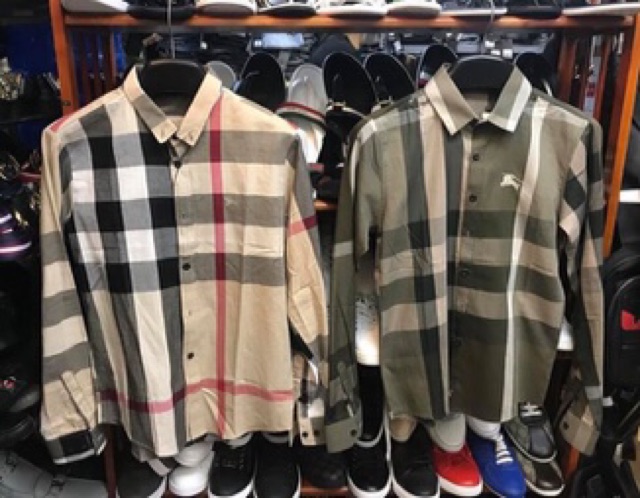 Sơ mi Bủberry siêu hot