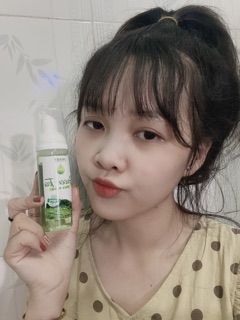 Sữa rửa mặt tạo bọt GREEN TEA (Của Ponry)