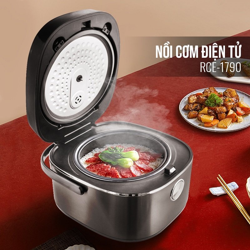 Nồi Cơm Điện Tử Elmich 1,8L RCE-1790