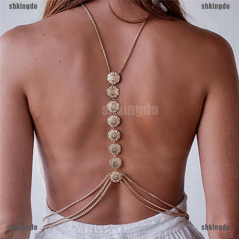 Dây chuyền cơ thể bằng hợp kim quyến rũ cho nữ khi mặc đồ bơi