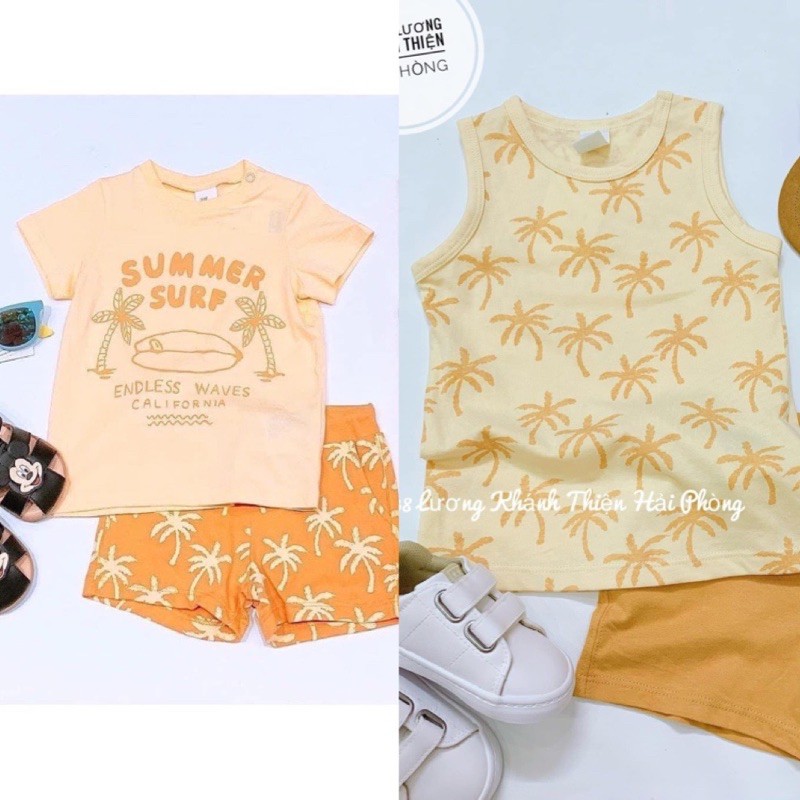bán sỉ set 2 bộ bé trai
