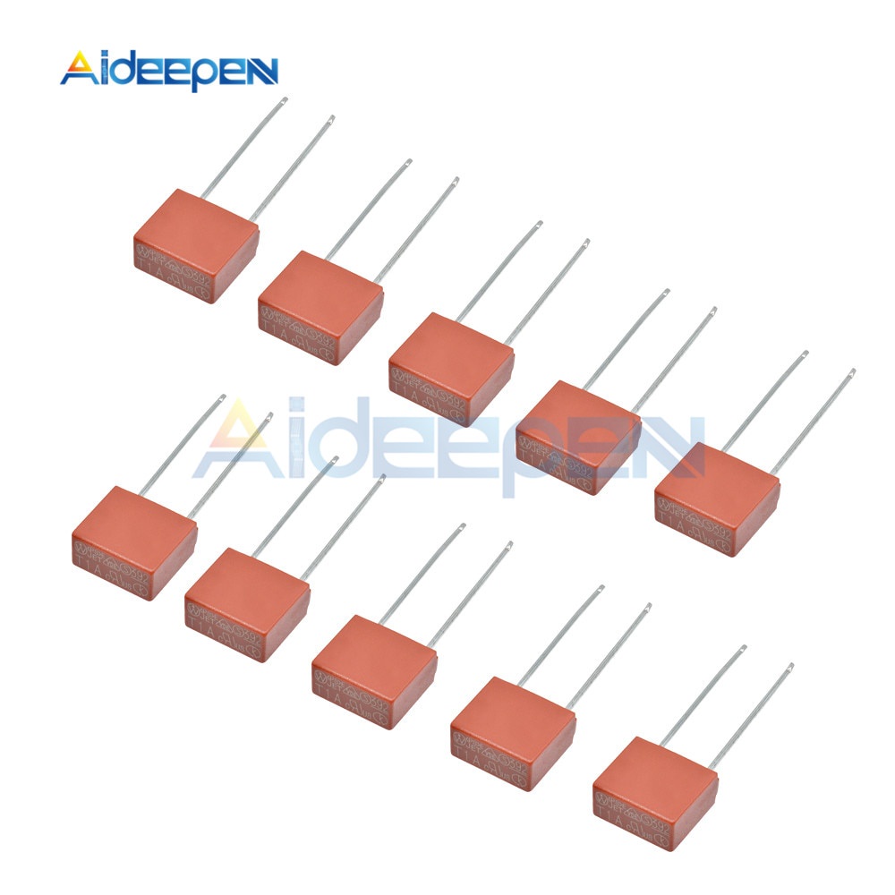 Set 50 Cầu Chì Nhựa 1A 2A 3.15A 4A 5A 6.3A 250V 392 T1A T2A T3.15A Chuyên Dụng
