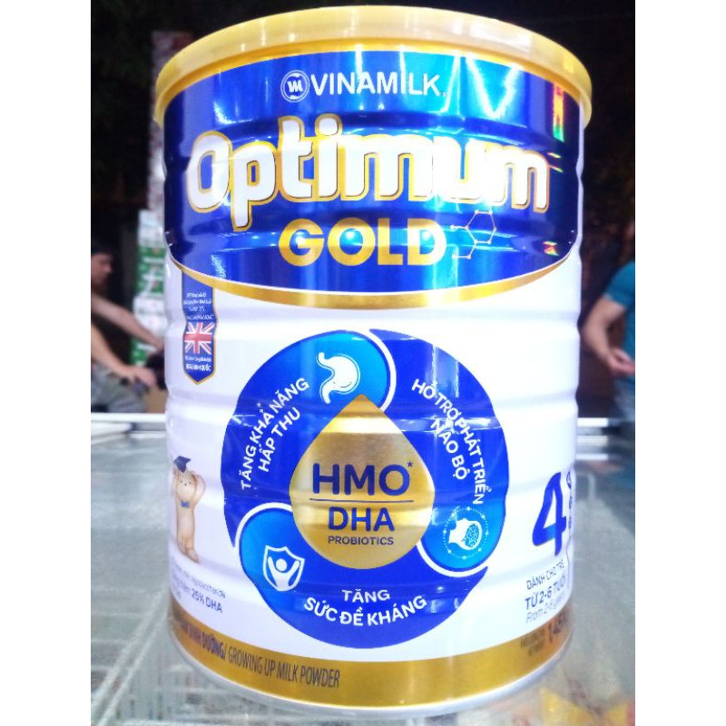 Sữa Optimum Gold 4 1,45kg HMO