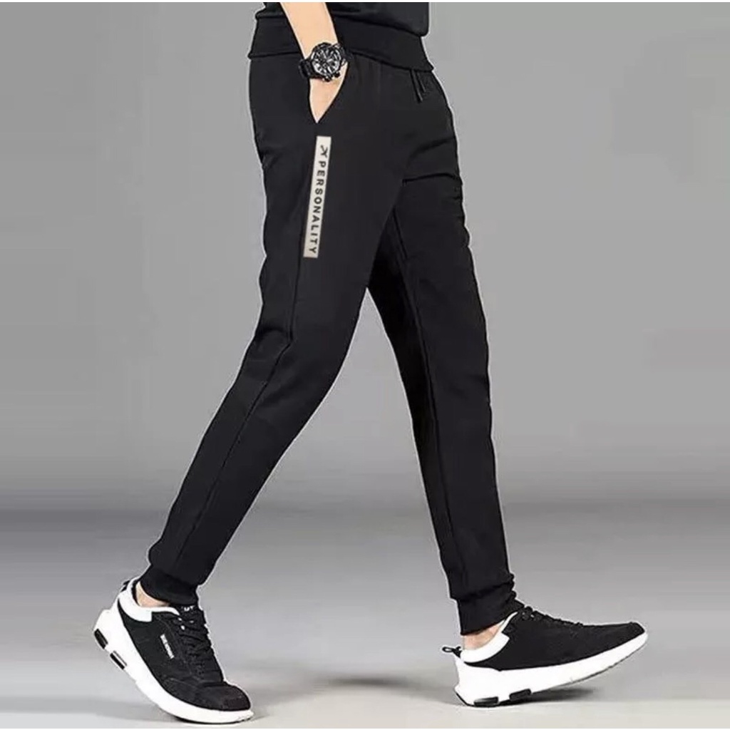 Quần jogger nam nữ thun poly/2 da bigsize thể thao/gym