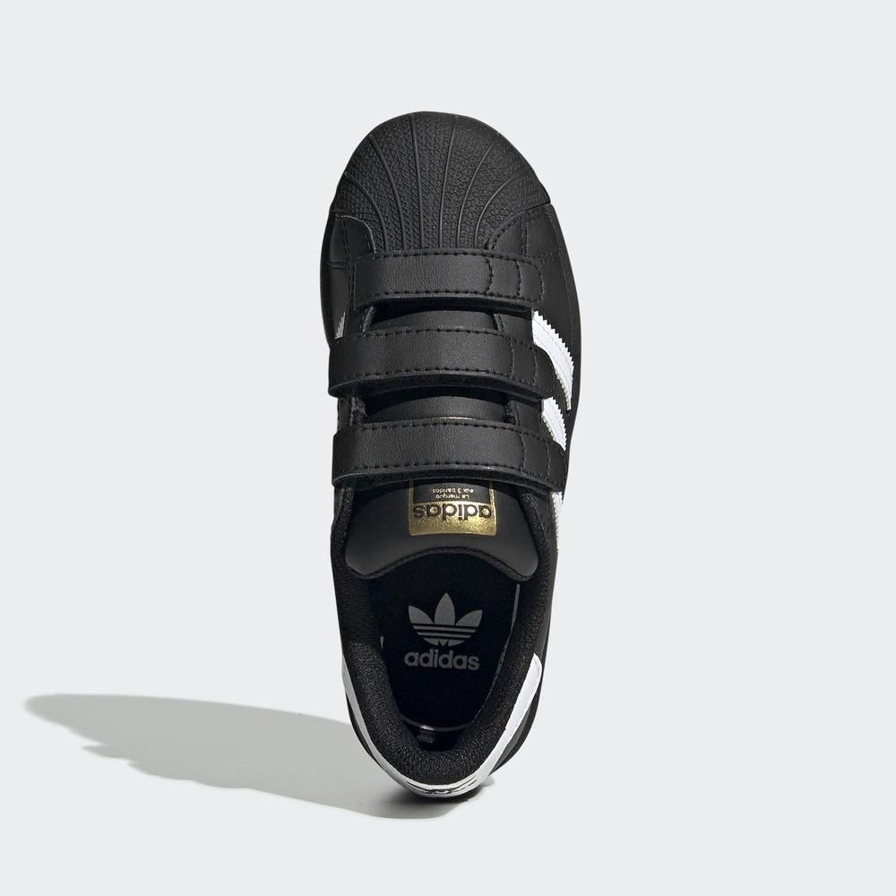 Giày adidas ORIGINALS Unisex trẻ em Giày Superstar Màu đen EF4840