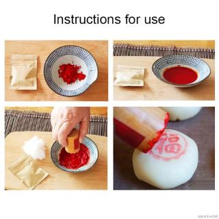 Con Dấu In Nổi Dùng Làm Bánh Quy, Bánh Kem Với Họa Tiết Bằng Gỗ