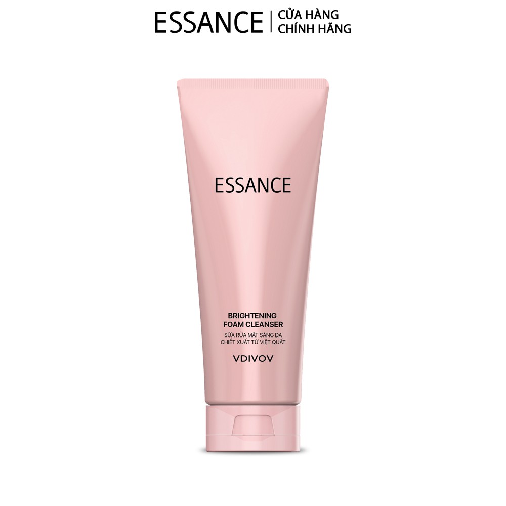 Combo Sữa rửa mặt Essance Britening Foam Cleanser và Phấn nước mịn lì mờ khuyết điểm Veil Fit Cushion SPF50+ PA+++ | BigBuy360 - bigbuy360.vn