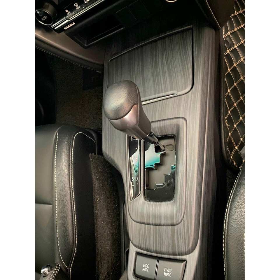 Ốp Nội thất Vân Đá Fortuner 2018 2019 2020 2021 - 6 chi tiết chất liệu nhựa ABS chống trầy xước