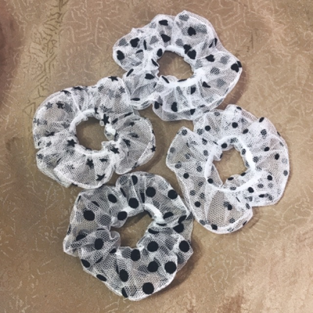Combo 5 Cột tóc scrunchies satin size mini