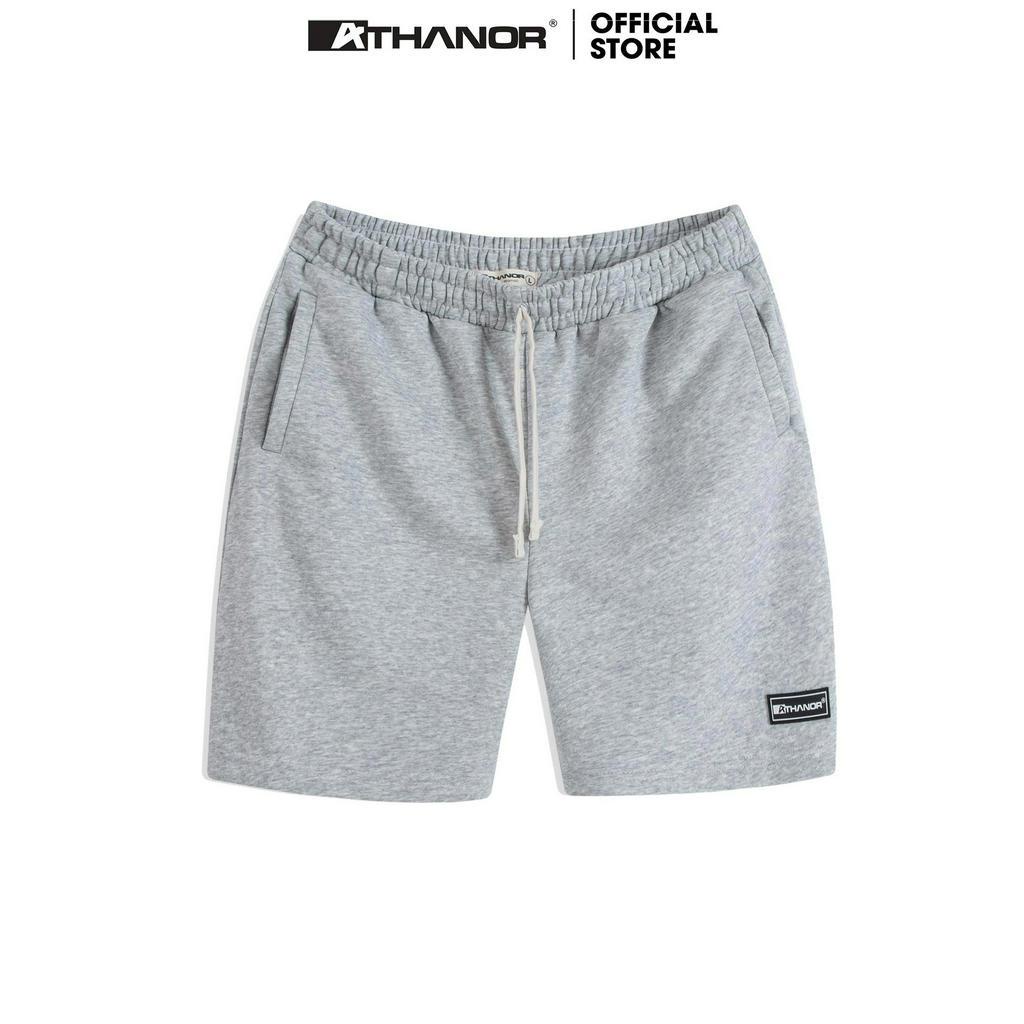 Quần Short Athanor Local Brand Unisex 100% Cotton Premium Mẫu Basic Short