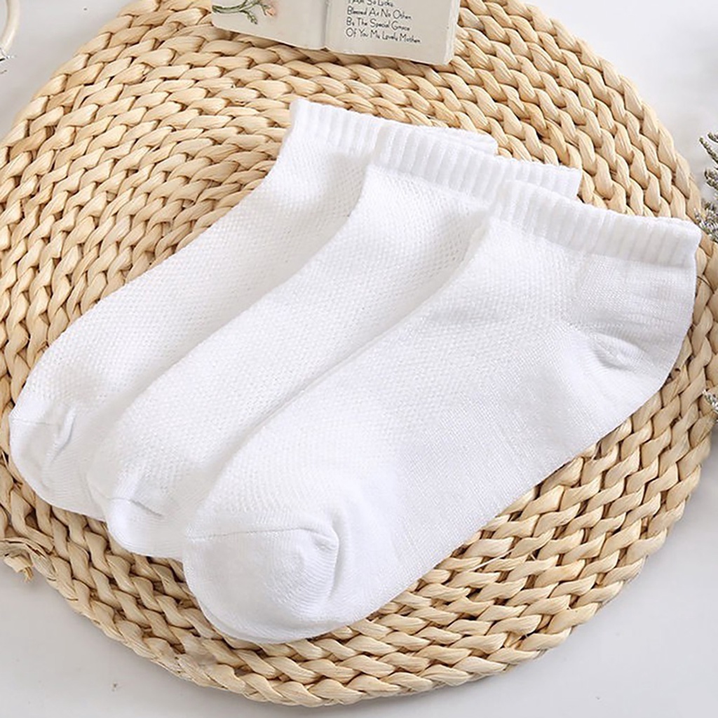 1 Đôi Vớ Thể Thao Nylon Co Giãn Thấm Hút Tốt Cho Nam Và Nữ