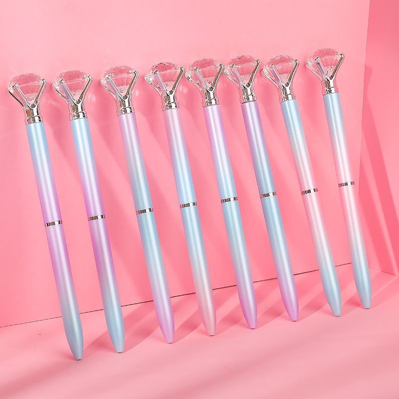 1 Bút Bi Hình Thỏ / Hươu Đính Kim Cương Giả Dễ Thương