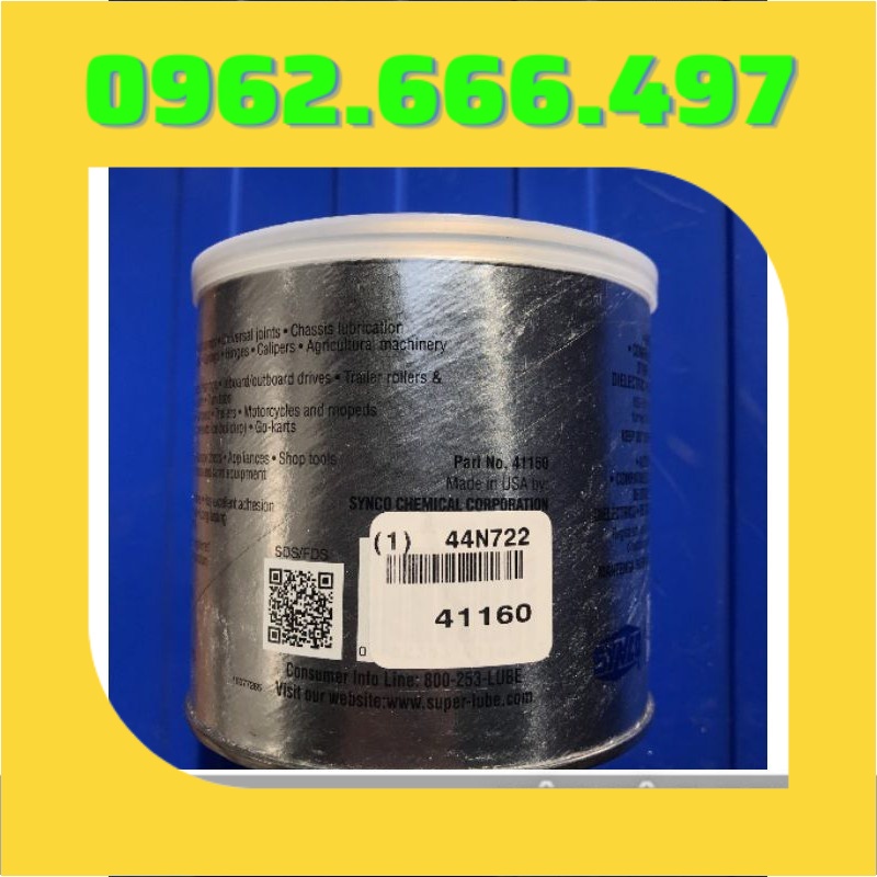 Mỡ chịu nhiệt Super Lube 41160