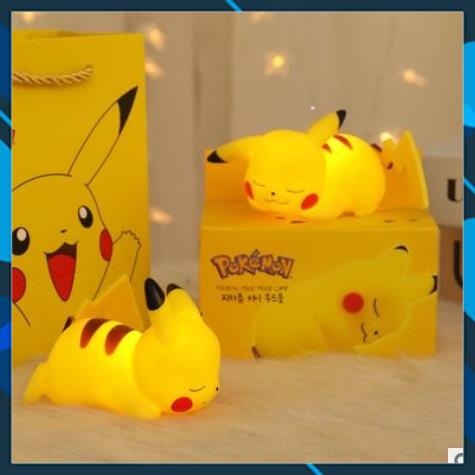 Đèn Ngủ Pikachu, Pokemon Siêu cute, Trang Trí Decor Phòng Ngủ, Góc Làm Việc - Quà Lưu Niệm