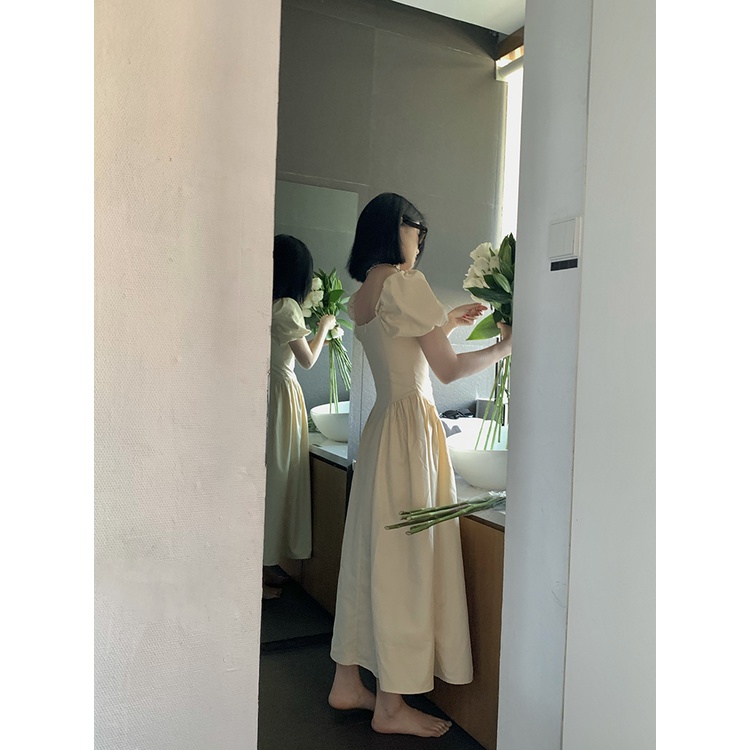 Đầm Công Chúa Tay Phồng Thời Trang Mùa Hè Cổ Điển Cho Nữ