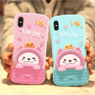 Ốp lưng Thú Cưng Dễ thương Cho Iphone ( LOFTER )