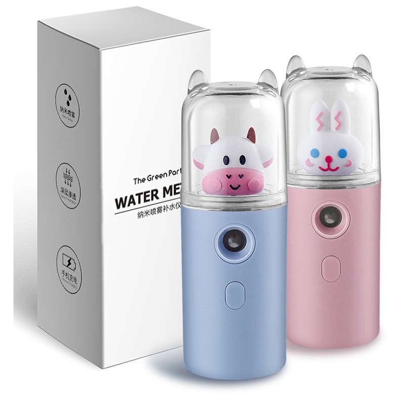 Máy Tạo Độ Ẩm Không Khí Siêu Âm Có Đèn LED Màu Sắc Lãng Mạn 220ml