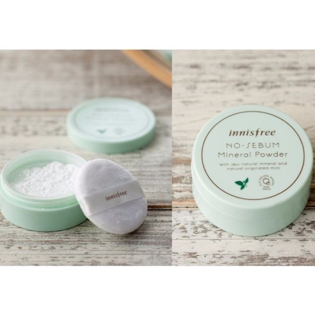 Phấn phủ kiềm dầu Innisfree No sebum Mineral Powder