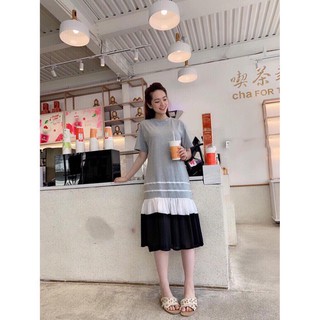 Đầm Bầu Đuôi Cá Cao Cấp Dáng Suông