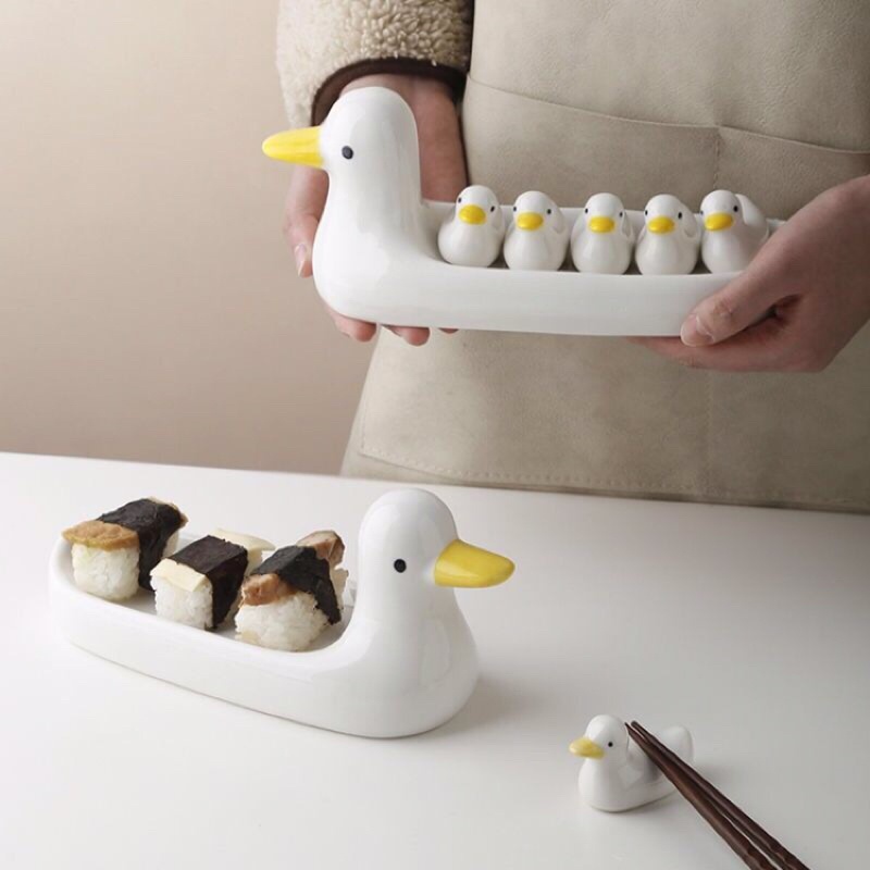 🔥🔥🔥  Gác Đũa,Kê Đũa Thìa Muỗng Gốm Sứ Phụ Kiện Bàn Ăn Decor