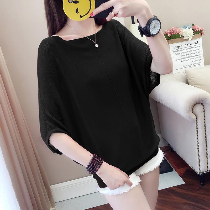 Áo Len Tay Cánh Dơi Vải Lụa Lạnh Thoáng Mát Nhiều Size M-3Xl 520