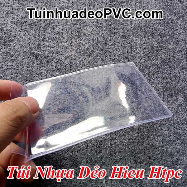 Bộ 2 Túi Nhựa Dẻo PVC bảo vệ Chứng minh Nhân Dân Cũ