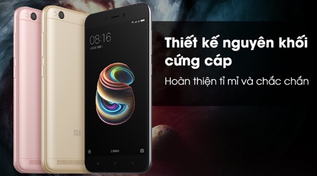 Điện Thoại Xiaomi Redmi 5A ( 2GB/16GB ). Hàng cũ đẹp 90-95% .