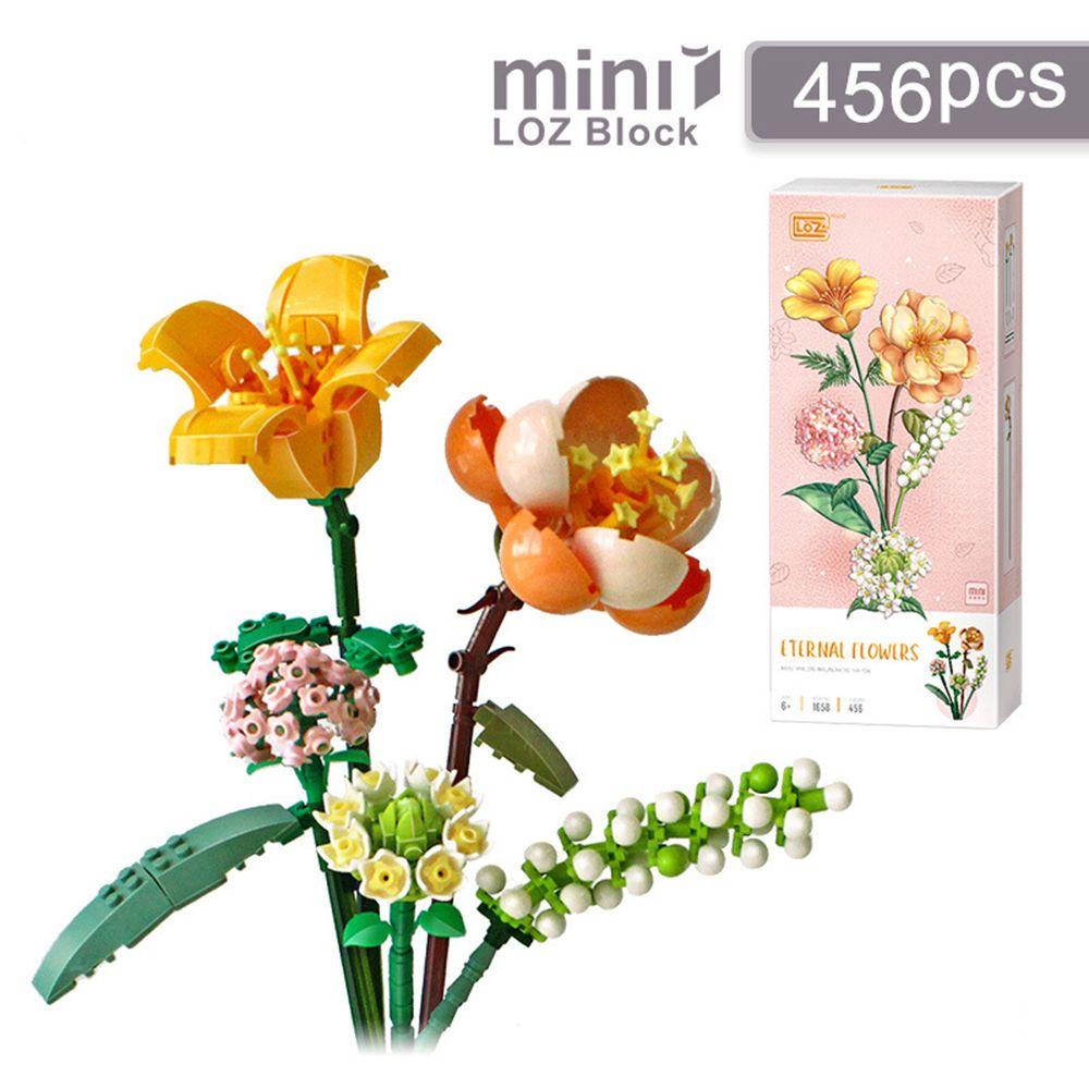 Mô Hình Lắp Ráp Hình Hoa Hướng Dương 3D Dùng Làm Quà Tặng Valentine
