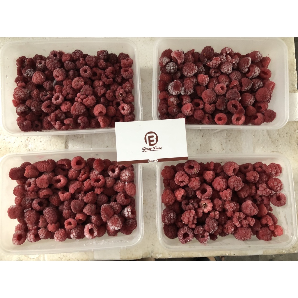Phúc Bồn Tử Đông Lạnh, Mâm Xôi Đông Lạnh Hộp 500gr