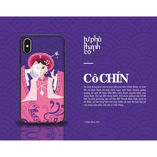 Cô chín sòng sơn - ốp điện thoại iphone - ốp tứ phủ