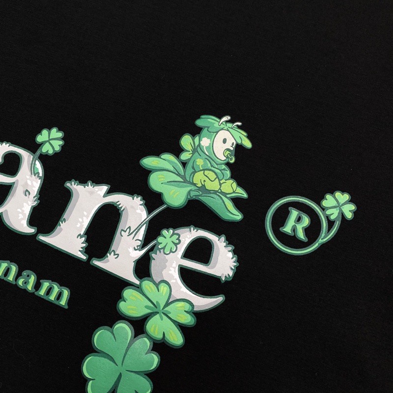 [Áo thun Insane®] Cỏ 4 Lá Tee - màu Đen
