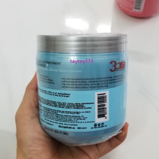 [MẪU MỚI] Kem ủ tóc Dcash Defender 3D Extra Shine Hair Treatment 500ml