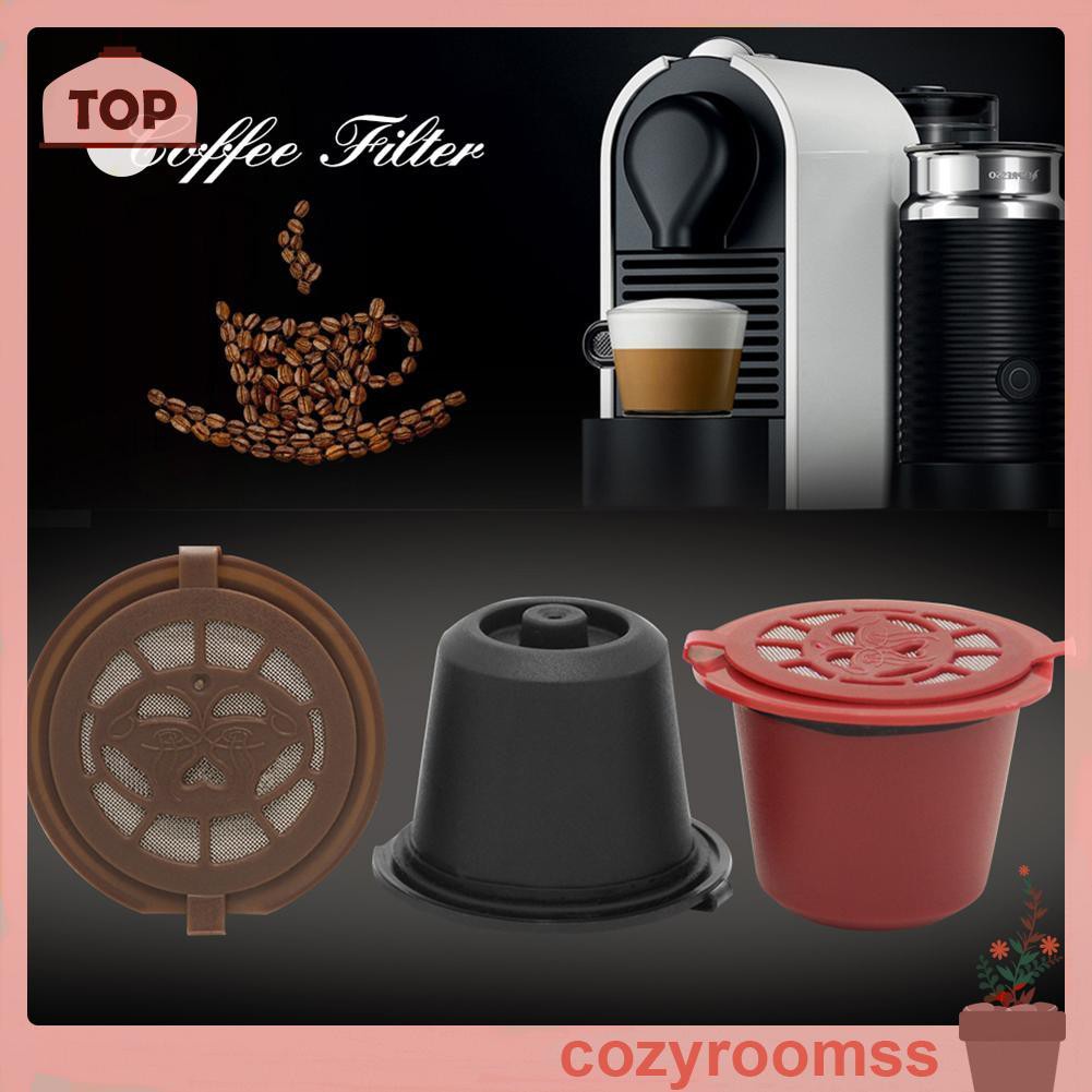 Bộ 3 Cốc Lọc Cà Phê Có Thể Tái Sử Dụng Cho Máy Pha Nespresso