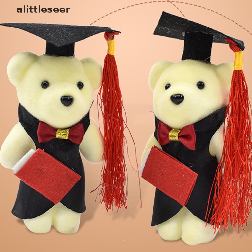 Búp Bê Gấu Bông Đứng 12cm Trang Trí Lễ Tốt Nghiệp