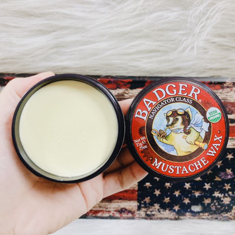 Combo Gôm xịt tạo phồng tóc THE PRO LOCK - Sáp tạo kiểu BADGER MUSTACHE WAX