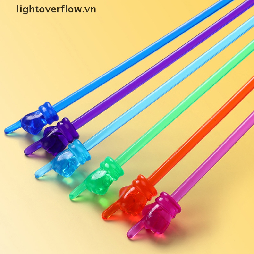 Set 2 Gậy Đọc Sách Ngón Tay Có Thể Uốn Cong Giáo Dục Cho Bé