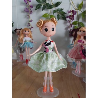 Búp bê chibi 23-26cm chân dài thay đồ được tóc xinh