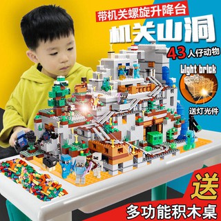 kỹ thuật số Mô hình lắp ráp Lego Building Blocks Minecraft Lắp ráp